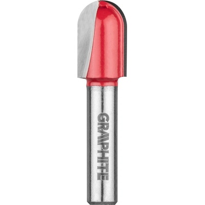 Graphite Frézovací bit, U-drážka, dlouhý, HM, 12,7 x 19,6 mm, stopka 8 mm