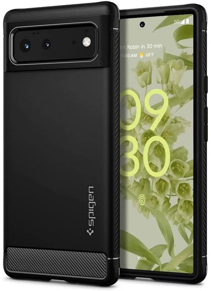 Spigen Google Pixel 6 Rugged Armor Case black (ACS03437)