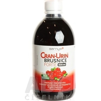 Barny's Cran-Urin Brusnice Forte extrakt z brusníc 500 ml