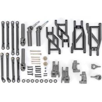 Traxxas комплект за преобразуване на шаси HD сив (за модели Rustler и Stampede)