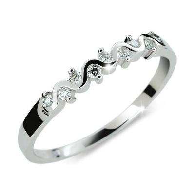 Steel Edge prsten stříbro se zirkony 2086