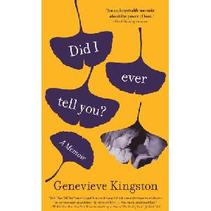 DID I EVER TELL YOU | KINGSTON GENEVIEVE (2025)