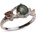 Silenti Jewelry Сребърен пръстен "Хербарий" - 8 - 57мм (18.1мм диам. )