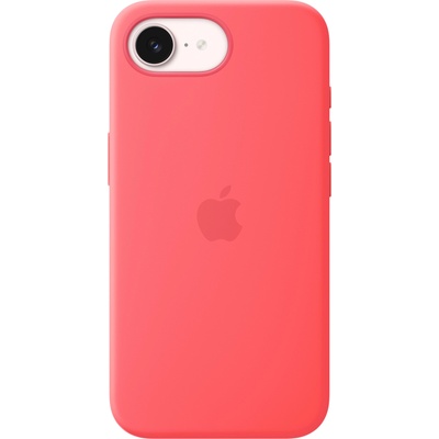 Apple iPhone 17e Silicone Case with MagSafe - Bright Guava (MHWH4ZM/A)