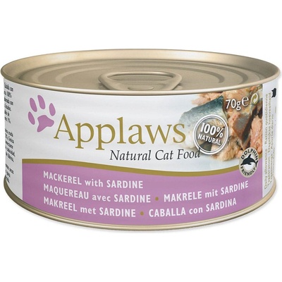 Applaws Cat Makrela so sardinkami 70 g