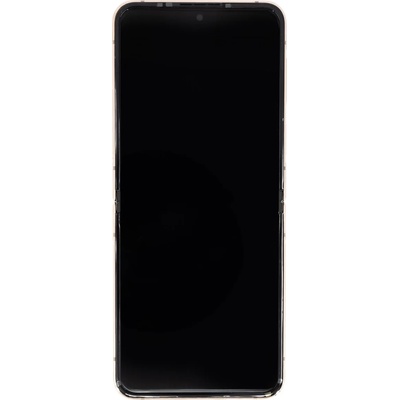 Samsung F721 Galaxy Z Flip 4 5G LCD дисплей + тъч единица + преден капак розов (сервизен пакет) (GH82-29440C)