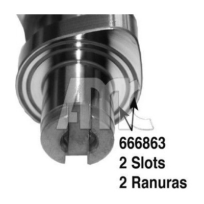 Vačkový hřídel AMC 666863