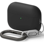 Ringke Силиконов (TPU) калъф с карабинер за Apple AirPods Pro 3 - Ringke Silicone Hang Case (черен) (KF2358533)