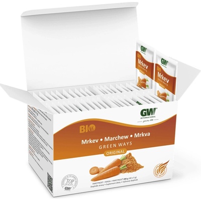 Green Ways BIO Sušený prášok zo šťavy koreňa mrkvy 200 g