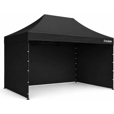 Crossheim Nůžkový stan Profi 3 x 4,5 m černý – Zboží Dáma