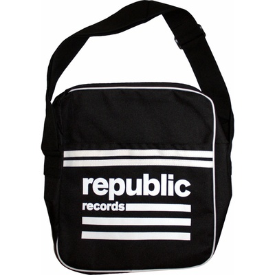 RukaHore Taška cez rameno Priority Records Messenger Bag: Logo Zip Top