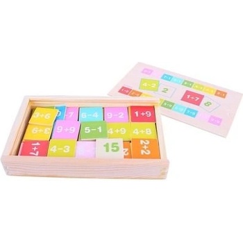 Image 1 of Bigjigs Toys - Дървена игра - Събиране и изваждане