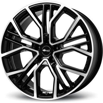 Brock B41 8,5x21 5x114,3 ET47 black polished