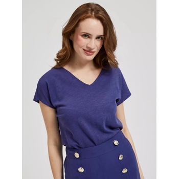 Moodo Лилава тениска с V-образно деколте Moodo Moodo | Lilav | ЖЕНИ | XS