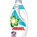 Ariel Febreze течен препарат за бяло и цветно пране 20 дози немски