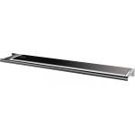 DECOR WALTHER Закачалка на релса за кърпи Mikado Frame с PVD покритие 46 см черен хром (0523958)