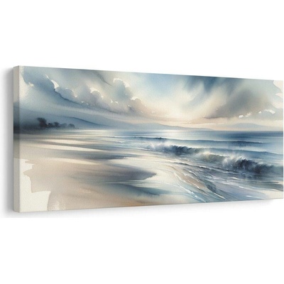 Obraz ranní vlny na pobřeží - 60x30