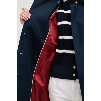 Tommy Hilfiger шлифер дамски от памук (WW0WW48873)