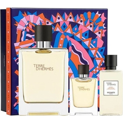 Hermes Terre D Hermes Men EDT 100 ml + EDT 12,5 ml + voda po holení 40 ml dárková sada