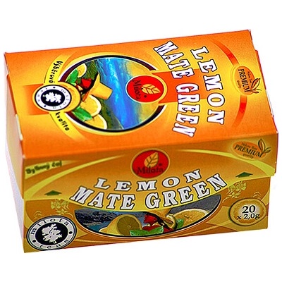 Milota Mate green lemon 20 x 2 g
