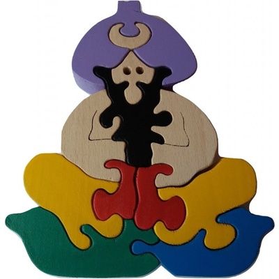 Magic Puzzle Box Дървен пъзел от букова дървесина (_c349f7d65)