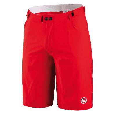 Къси панталони Bicycle Line Men's Ostiglia Baggy Knee Length MTB Shorts - Red