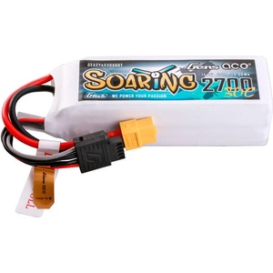 Gens ace LiPo батерия Gens Ace G-Tech Soaring 2700mAh 14.8V 30C 4S XT60 (GEA274S30X6GT)