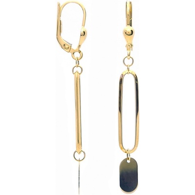 Šperk Holíč zlaté visiace náušnice ZN271