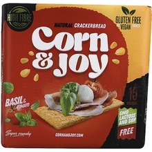 Corn & Joy Bezlepkový Extrudovaný kukuřičný chléb s rajčaty a bazalkou 100 g