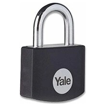 Yale YE3B/25/112/1/BK - visací zámek - černý