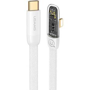 USAMS Кабел USAMS с ъгъл Lightning PD 20W Fast Charging Iceflake Series 1, 2 (Usa001232)