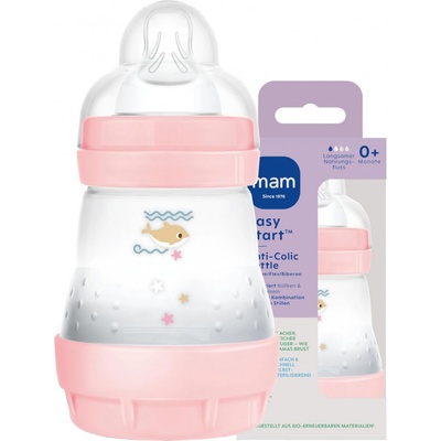 Mam antikoliková lahvička Perfect Start Zvířátka meruňková 160 ml