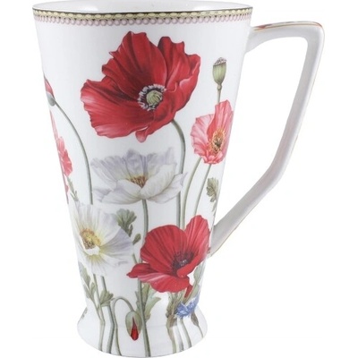 HOME ELEMENTS Hrnček Maky biele 500 ml