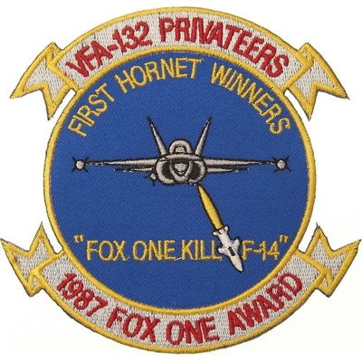 Nášivka textilná 101 Inc VFA-132 Privateer - farebná