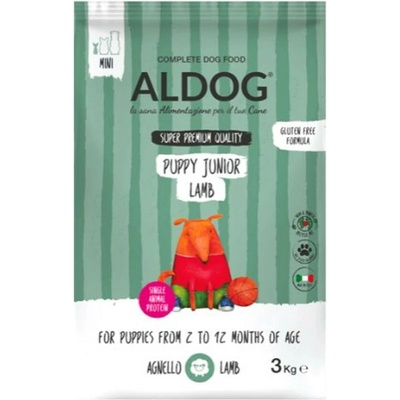 Aldog Puppy-Junior Mini Lamb 3 kg