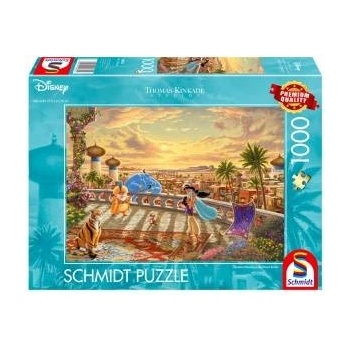 Schmidt Spiele Thomas Kinkade Studios: Disney Dreams Collection - Jasmine Dancing in the Desert Sunlight (1000 Pieces)