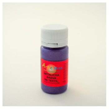 Artemiss Barva na textil metalická 32 tyrkysová 40 g
