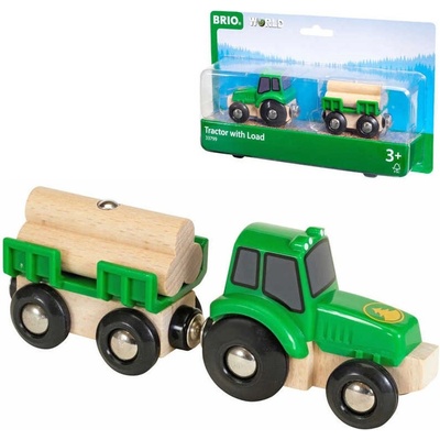 Brio Traktor s prívesom a nákladom