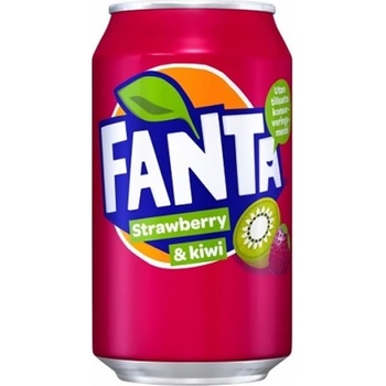 Fanta Газирана напитка Fanta ягода и киви 330мл