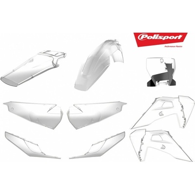 Sada plastů POLISPORT clear 18