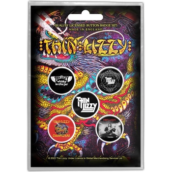 RAZAMATAZ Значки thin lizzy - chinatown - razamataz - bb088