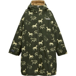Regatta Junior Waterproof Changing Robe DrkKhHrses Детски размер: 98-110 / Цвят: тъмно зелен