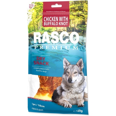 Rasco Premium Dry Snack Пиле с Биволски Възел 120 г