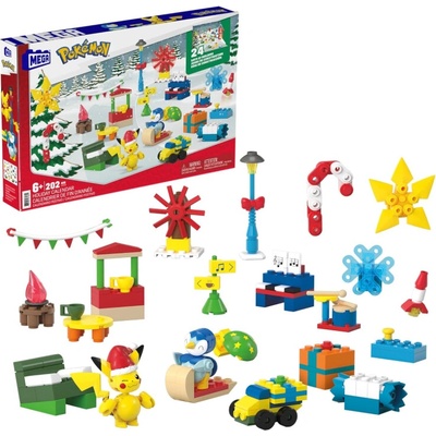 Adventní kalendář Mega Construx Pokémon