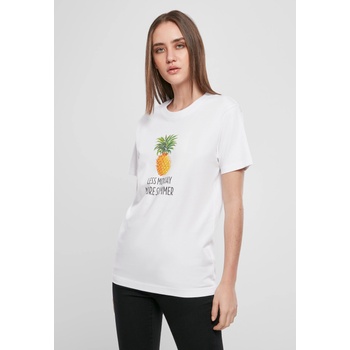 Mister Tee Тениска Ladies Less Monday Tee white MUB-MT1235-00220 - Камуфлаж, размер M