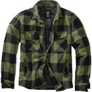 Brandit Lumber jacket černá-olivová