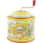 Goki Детска играчка Goki - Латерна, мелодия Old McDonald had a farm (60724)