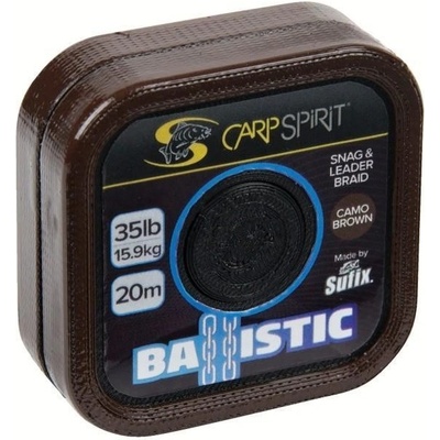 Carp Spirit šnúra Ballistic Camo Brown 20m 35lb