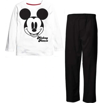 Dětské pyžamo Mickey bílá černá