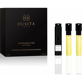 Parfums Dusita Le Pavillon d'Or Travel Size Spray + 2 refills Парфюм EDP 3 x 7.5ml